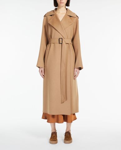  WEEKEND MAX MARA - Áo khoác măng tô nữ dáng dài Cobalto 