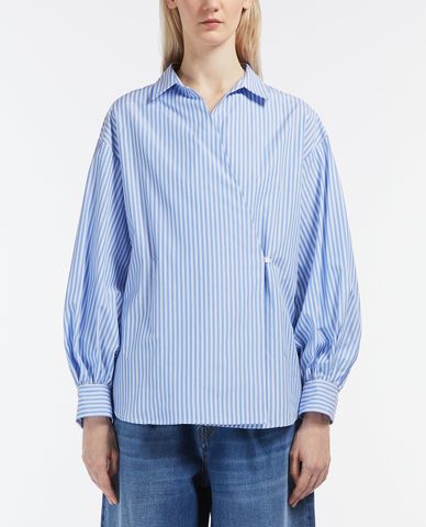  WEEKEND MAX MARA - Áo sơ mi nữ tay dài đắp chéo Narazio 