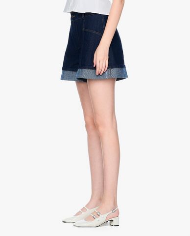  GIGI - Quần shorts jeans nữ xắn gấu thời trang 