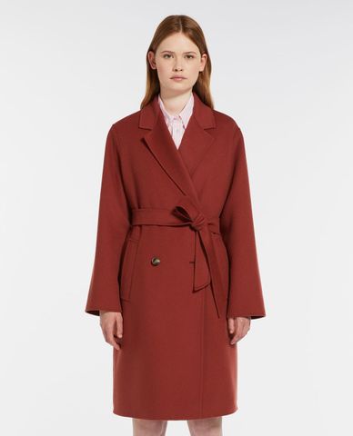  WEEKEND MAX MARA - Áo khoác măng tô dáng dài phối thắt lưng Flirt 