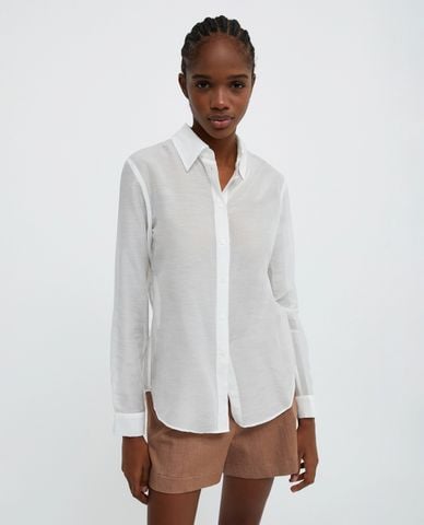  MAX&Co. - Áo sơ mi cổ bẻ tay dài Gondola 