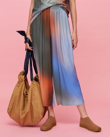  MAX&Co. - Quần kiểu nữ ống rộng Printed Sablé 