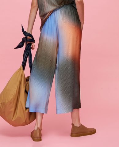  MAX&Co. - Quần kiểu nữ ống rộng Printed Sablé 