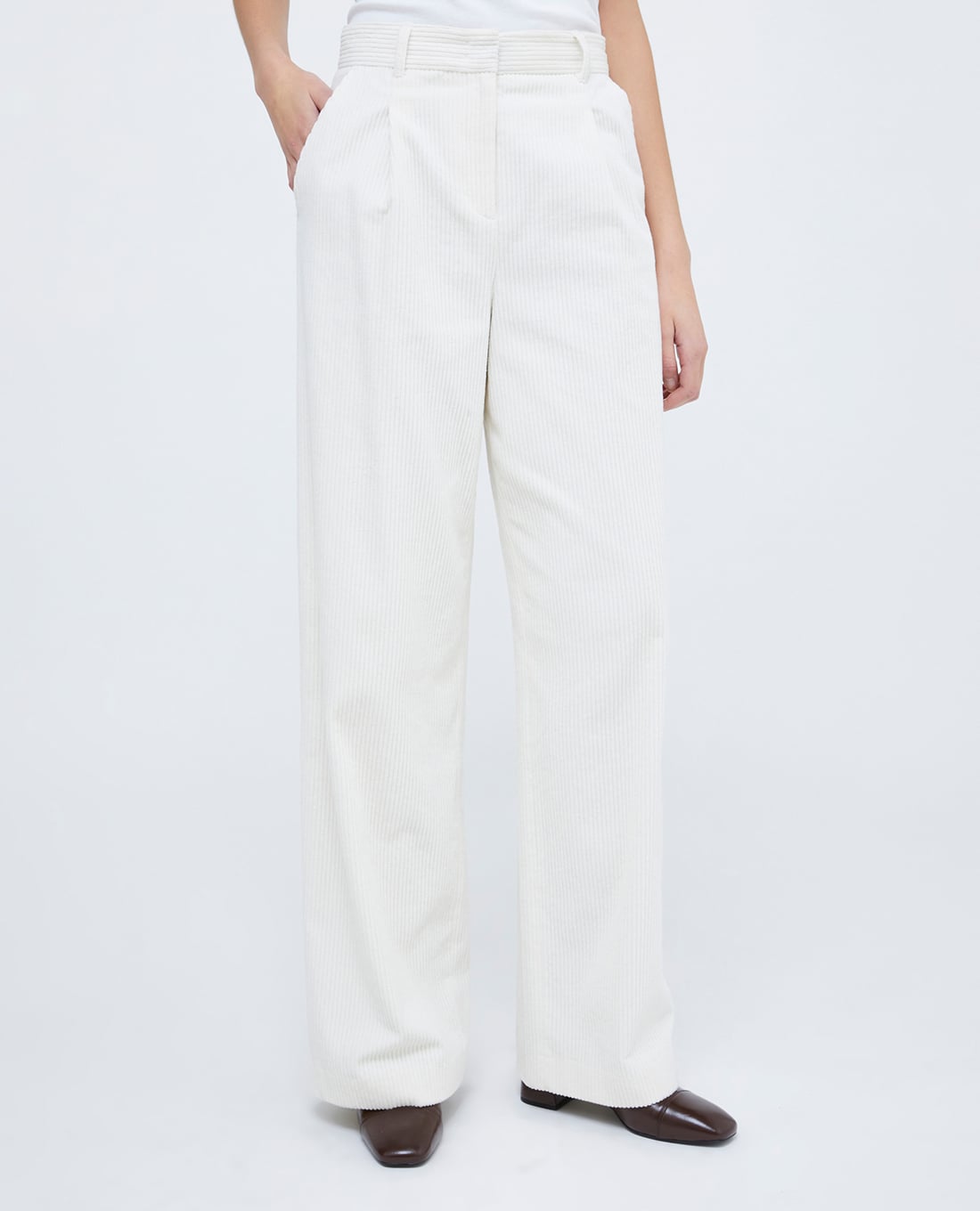 MAX&Co. - Quần nữ ống rộng lưng cao sang trọng Liguria