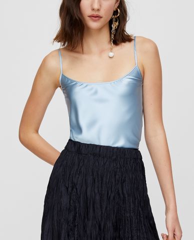  MAX&Co. - Áo hai dây nữ Silk Satin Strappy 