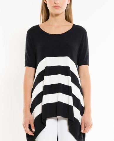  MAX&Co. - Áo kiểu nữ cổ tròn ngắn tay Dragone 