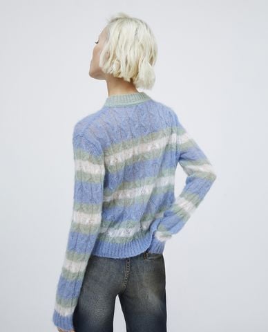  MAX&Co. - Áo sweater nữ cổ tròn tay dài Laos 
