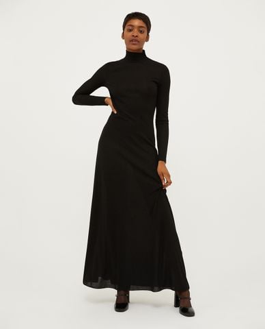  MAX&Co. - Đầm maxi cổ trụ tay dài Gerico 