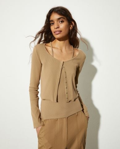  MAX&Co. - Set áo kiểu và áo khoác cardigan nữ Bettina 