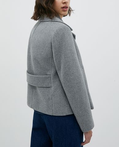  MAX&Co. - Áo khoác kiểu nữ cổ bẻ phối nút Cloth Pea 