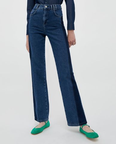  MAX&Co. - Quần jeans nữ lưng cao phom suông Ottenere 