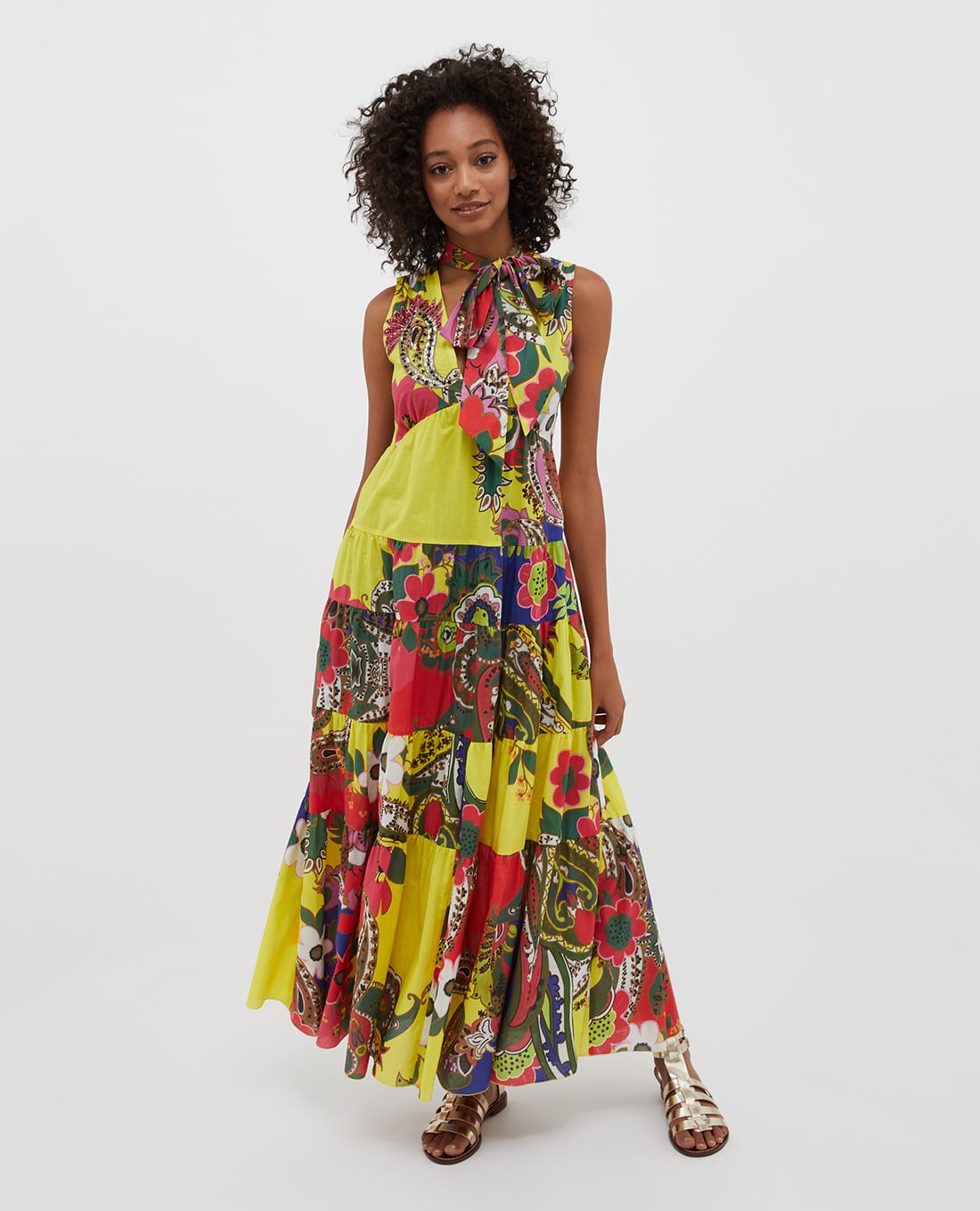 MAX&Co. - Đầm maxi sát nách phom suông Gala