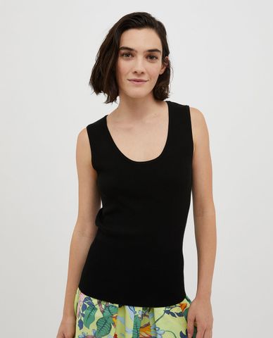  MAX&Co. - Áo ba lỗ nữ dệt kim phom ôm Odette 