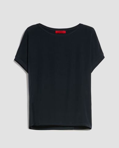  MAX&Co. - Áo thun nữ cổ tròn tay ngắn Silk And Jersey 