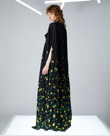  MAX&Co. - Đầm xếp li maxi thắt nơ phối hoạ tiết hoa Sharon 