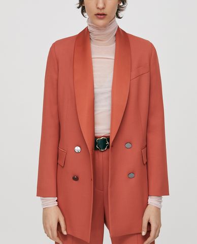  MAX&Co. - Áo blazer nữ tay dài Double Breasted Tuxedo 