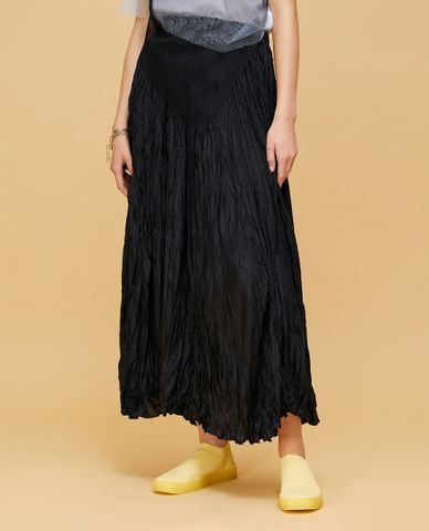  MAX&Co. - Chân váy midi Crinkle Texture Silk 
