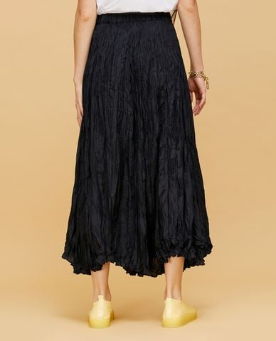  MAX&Co. - Chân váy midi Crinkle Texture Silk 