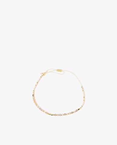  CECI - Vòng đeo tay nữ bản mảnh phối hạt đá nữ tính 