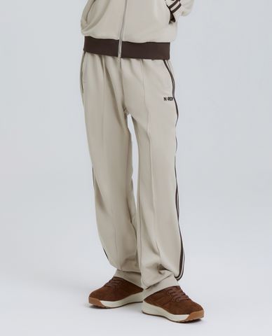  NERDY - Quần dài unisex ống rộng lưng thun Classic Ny Track 