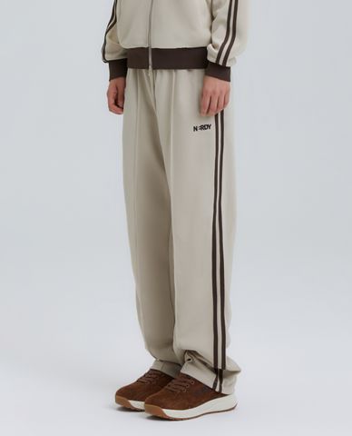  NERDY - Quần dài unisex ống rộng lưng thun Classic Ny Track 