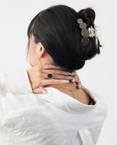  CECI - Kẹp tóc nữ càng cua cổ điển 