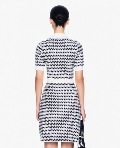  GIGI - Đầm mini cổ bẻ tay ngắn phom ôm thời trang 