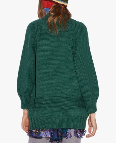  DSQUARED2 - Áo khoác cardigan nữ cổ V phối nút cài Highland 