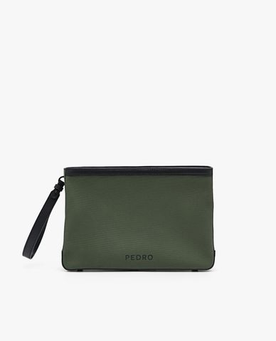  PEDRO - Ví cầm tay nam chữ nhật Monochrome Clutch 
