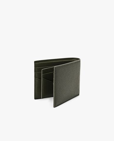  PEDRO - Ví nam dáng ngắn Embossed Leather Bi-Fold 