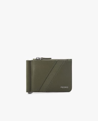  PEDRO - Ví đựng thẻ nam gập đôi Bi-Fold Money Clip 
