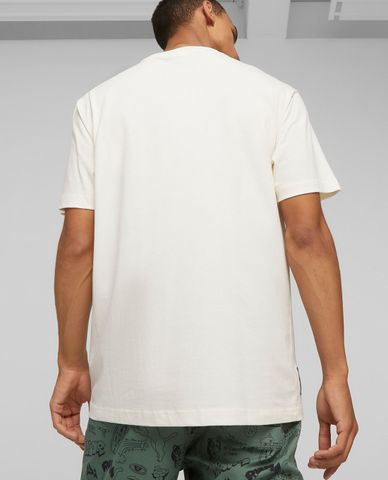  PUMA - Áo thun nam cổ tròn tay ngắn Ripndip 