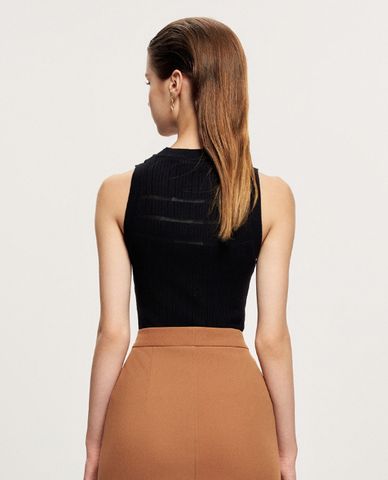  GIGI - Áo sát nách cổ tròn phom ôm thời thượng 