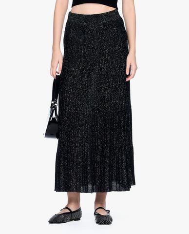  GIGI - Chân váy xếp li midi phom suông nữ tính 