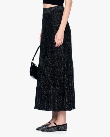  GIGI - Chân váy xếp li midi phom suông nữ tính 