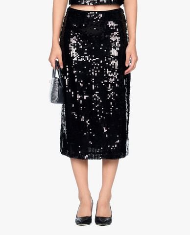  GIGI - Chân váy chữ A midi thời trang 