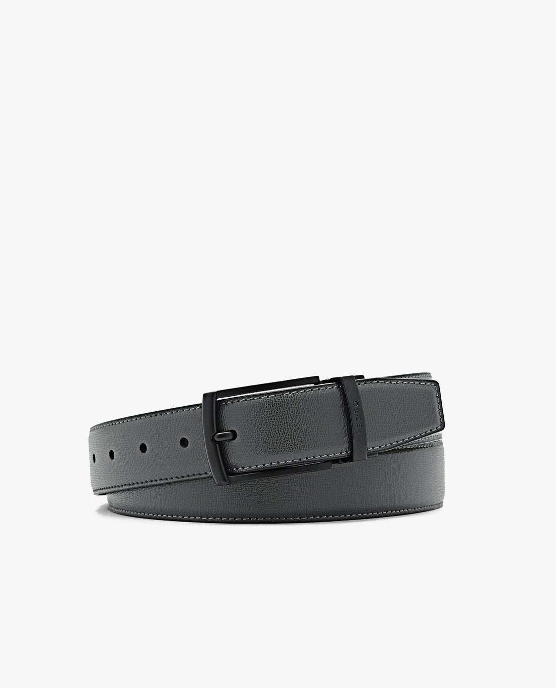 PEDRO - Thắt lưng nam bản vừa Leather Reversible Pin