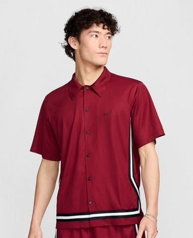  NIKE - Áo thun thể thao nam cổ bẻ tay ngắn trẻ trung 