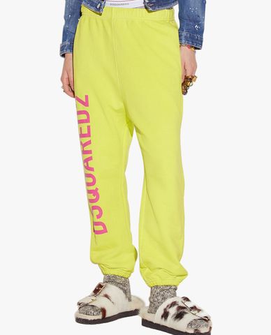  DSQUARED2 - Quần jogger nữ lưng thun Technicolour LA 