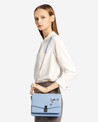  PEDRO - Túi đeo vai nữ nắp gập hình chữ nhật 