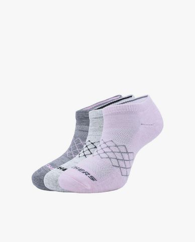  SKECHERS - Set 3 đôi vớ cổ thấp thời trang 