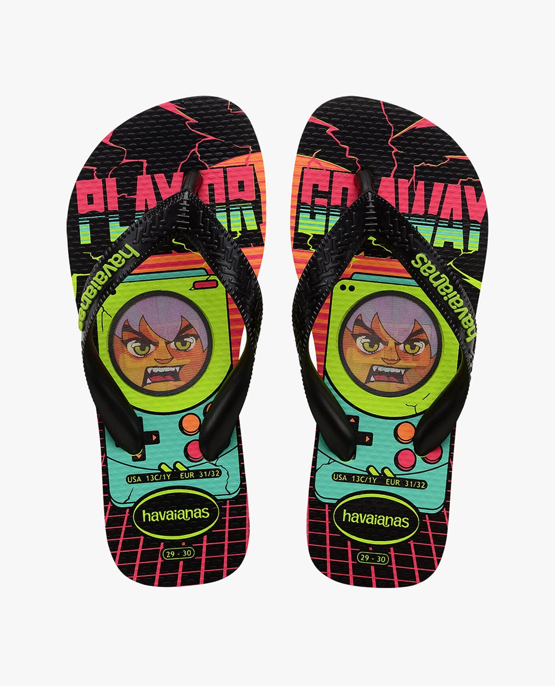 HAVAIANAS - Dép kẹp trẻ em Holographic