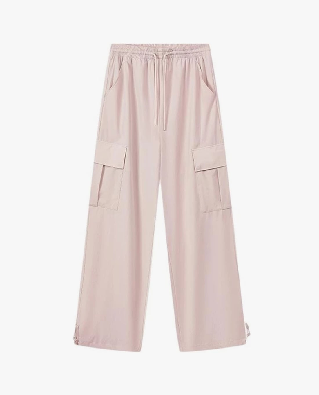 K-SWISS - Quần dài nữ ống rộng Cargo Loose Fit