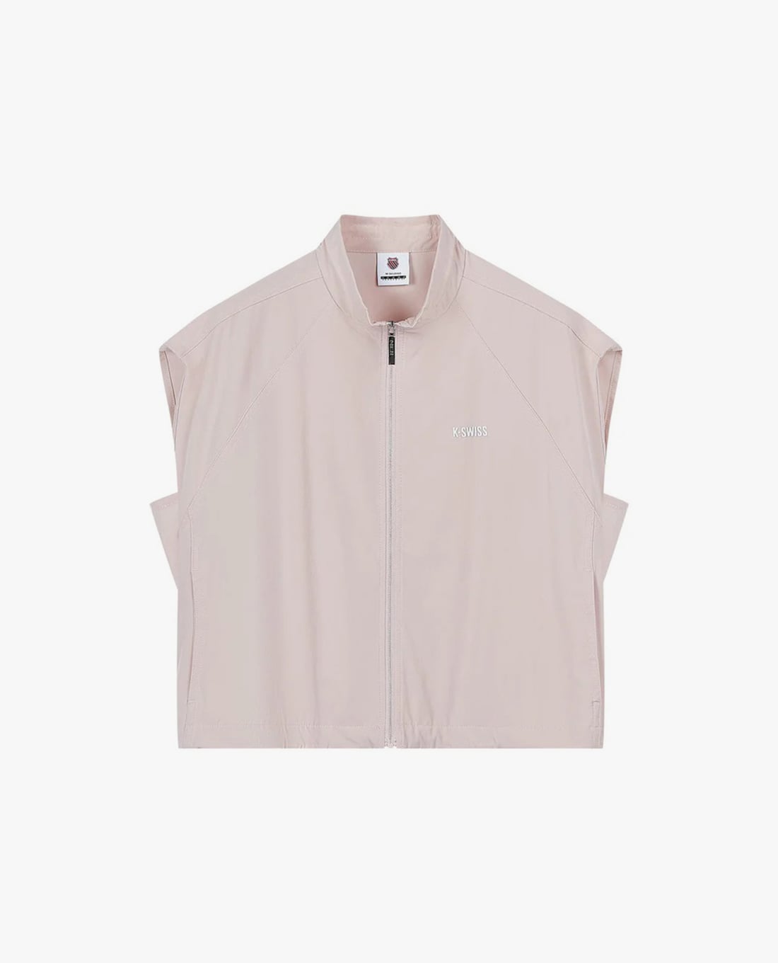 K-SWISS - Áo khoác gilet nữ phom croptop Loose Fit