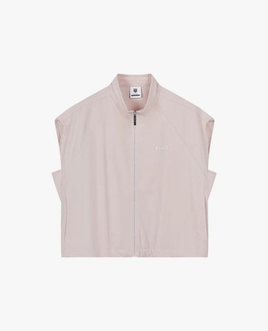  K-SWISS - Áo khoác gilet nữ phom croptop Loose Fit 