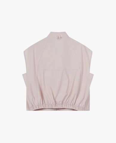  K-SWISS - Áo khoác gilet nữ phom croptop Loose Fit 