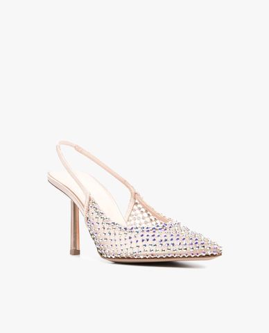  LE SILLA - Giày cao gót nữ bít mũi phối quai Chanel Gilda 