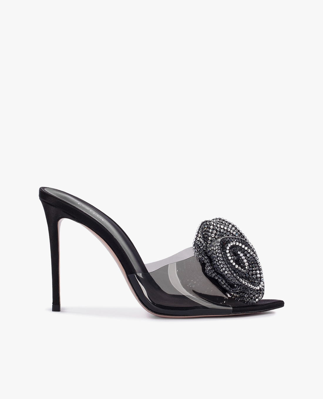 LE SILLA - Giày mules cao gót nữ quai ngang Rose Satin