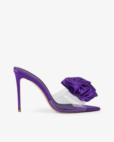  LE SILLA - Giày mules cao gót nữ quai ngang Rose 