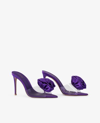  LE SILLA - Giày mules cao gót nữ quai ngang Rose 